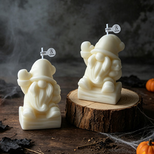 เทียนรูปผีและโนมส์น่ารัก เทียนอโรมาเธอราพี ของตกแต่งงานปาร์ตี้ฮาโลวีน - Product Image 2