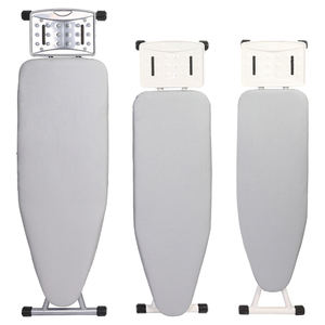 Porte-vêtements professionnel pliable et réglable en acier inoxydable moderne personnalisable en gros accessoire de repassage multifonction - Product Image 5