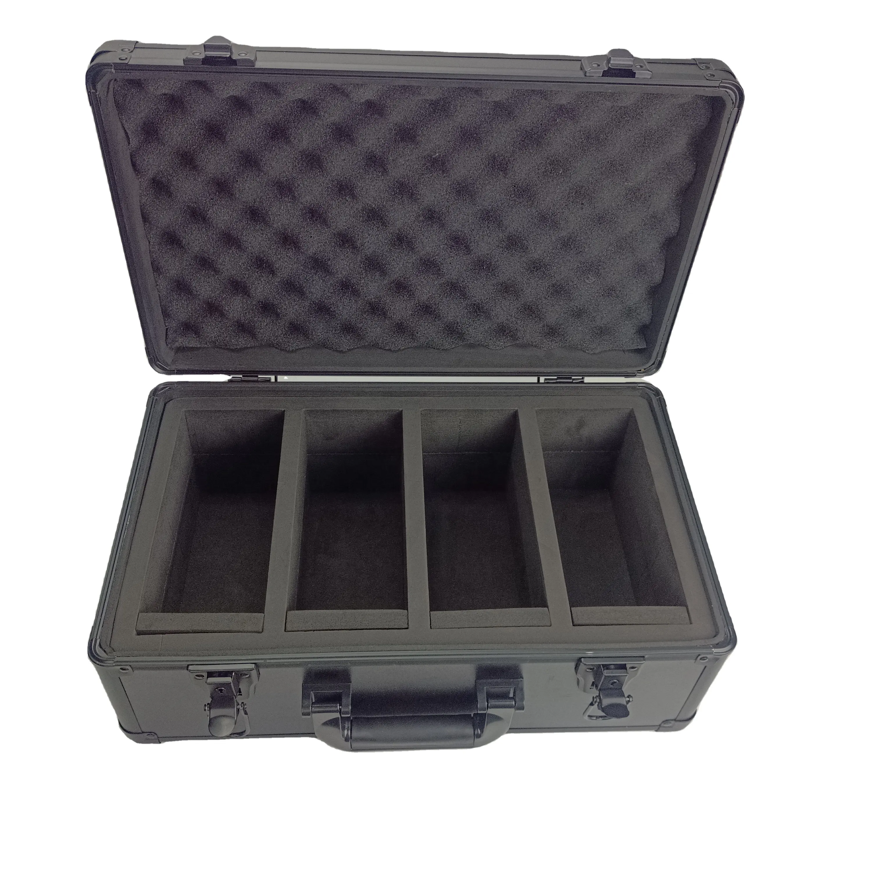 Aluminum Sports Trading Card Case Storage Box Lockable Graded Made Plastic Aluminum Foam Shockproof Dustproof OEM/ODM