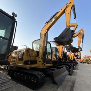 Nhà Máy Giá Sử Dụng Sâu Bướm Mèo 305. 5e2 Mini Máy Xúc Nhỏ Đào Mèo 303.5 305 307 307.5 Máy Để Bán - Product Image 1