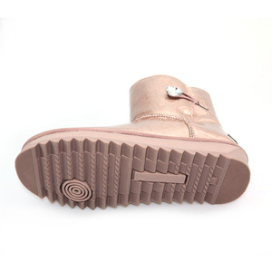 사이드 장식 실버 가죽 부츠 - Product Image 6