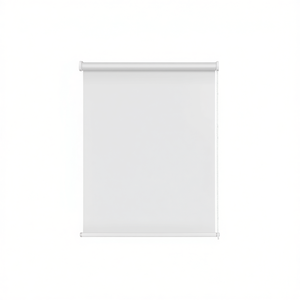 ม่านม้วนสีพื้น Erpsl ขนาด 100x180 ซม. สีขาว สำหรับใช้ในสำนักงานและที่บ้าน - Product Image 1