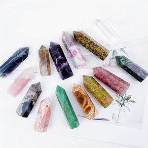 Bán Hot Reiki pha lê thủ công mỹ nghệ chữa bệnh đá thạch anh tím druzy tháp pha lê <span class=keywords><strong>geode</strong></span> tháp cho trang trí nội thất - Product Image 2