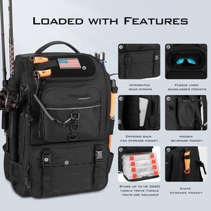 Free Sample Landing NEW Jiayuan Waterproof Polyester 20L-30L Soft <b>Fishing</b> <b>Tackle</b> Storage Backpack Lure Box 3kg-5kg Ocean <b>Fishing</b> - Product Image 4