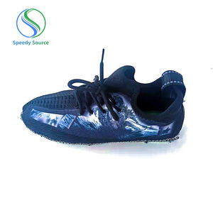 Factory Outlet Hombres Cómodos Fly Knitting Zapatos casuales Malla transpirable y ligera con parte superior lavable de varios colores - Product Image 1