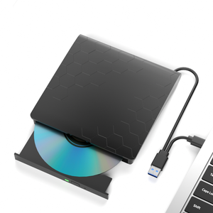 Graveur <span class=keywords><strong>Blu</strong></span>-<span class=keywords><strong>ray</strong></span> externe avec USB 3.0 Type-C, graveur de CD/<span class=keywords><strong>DVD</strong></span> <span class=keywords><strong>3D</strong></span> <span class=keywords><strong>Blu</strong></span>-<span class=keywords><strong>ray</strong></span> avec port SD/TF pour ordinateur portable et ordinateur de bureau Windows - Product Image 1