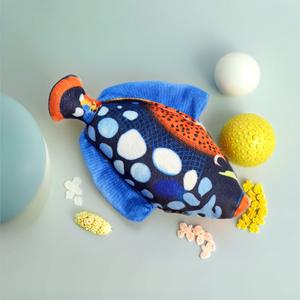 Renkli peluş balık Catnip takılı kedi ısırma oyuncaklar alay kedi balık oyuncak - Product Image 5