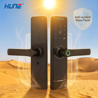 Serrure Intelligente Multifonctionnelle à Empreinte Digitale IP66, Longue Autonomie de Batterie, Prix Bas, Application Tuya, Clavier Numérique Cloud, Code NFC, Sonnette