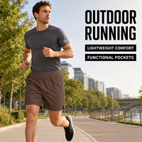 Shorts de sport pour hommes à séchage rapide, taille haute, confortables, pour le football, le basketball et la gym, en tissu respirant, idéaux pour l'été