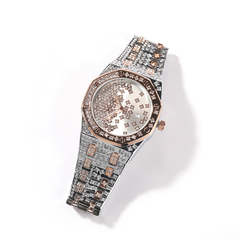 Silver+rose gold