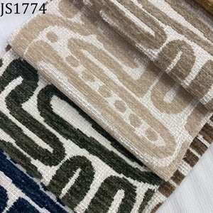 Nouveau tissu jacquard tissé bouclé fantaisie en fil teint, 100 % polyester, poids moyen, écologique, pour <span class=keywords><strong>canapé</strong></span> - Product Image 5