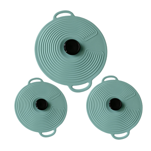 Cuisine de qualité alimentaire réutilisable, couvercle de casserole en Silicone de 20 à <span class=keywords><strong>28</strong></span> <span class=keywords><strong>cm</strong></span> - Product Image 3