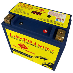 Batterie de moto au phosphate de lithium 12V 14-BS/12.8V 14L-BS 8Ah CCA 580A, vente chaude, pour scooters électriques, VTT, UTV, ETX14-BS <span class=keywords><strong>YTX14</strong></span> - Product Image 4