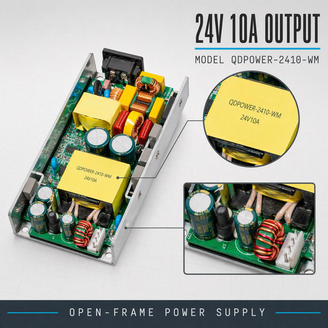 24V 10A 240W Isolated Switching Power Supply for 3D Printer LED Lighting Water Purifier Pump Industrial System Board CE