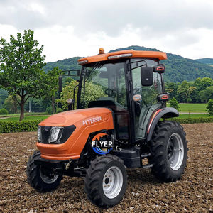 Tracteur à roues multimode 50 CV 4 roues motrices avec pompe à engrenages, transmission à 8 vitesses pour petites exploitations agricoles - Product Image 6