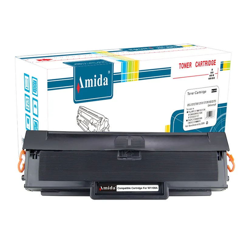 Amida Premium Toner W1106A Compatible Cartridges for HP Printer 106A Toner Cartridge