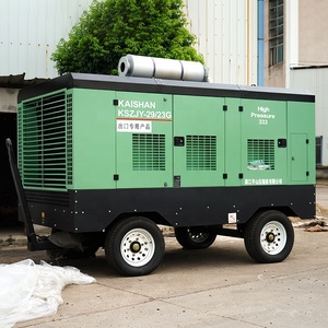 멀티 필터 2 단 압축 4 륜 LGZJ 디젤 고정 깊은 우물 나사 공기 압축기 엔진 디젤 사용자 정의 400HP - Product Image 6