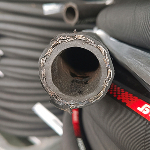 Braided <strong>Rubber</strong> <strong>Hose</strong> Black Steel Wire <strong>Reinforced</strong> Radiator Coolant Water Heater PVC Industrial <strong>Hose</strong> - Product Image 5