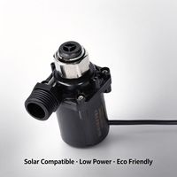 Pompe Circulation Eau Chaude 12V/24V - Basse Pression, Économique, Silencieuse, OEM pour Chauffage