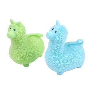 Juguete Antiestrés de TPR con Forma de Caballo Jincan Lama para la Liberación Emocional, para Niños de 5 a 7 Años - Product Image 5