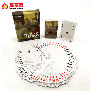 o Color de impresión de diseño especial de brillante o Mate de papel de laminación jugando <span class=keywords><strong>a</strong></span> las cartas por juegos de <span class=keywords><strong>la</strong></span> familia - Product Image 6