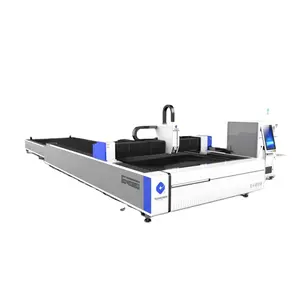 heavy industrial machinery China Jinan factory supplier fiber laser cutting machine with dual tables