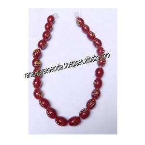 Collier tendance en perles de verre marron foncé pour filles, idéal pour les mariages, les fêtes, les anniversaires et les cadeaux à prix raisonnables - Product Image 1