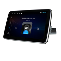 Autoradio 10,1 pouces 2+32 Go adapté à la navigation GPS universelle pour voiture avec lecteur multimédia Android DVR RSD SWC
