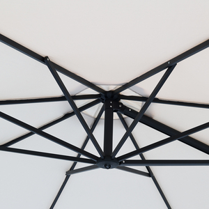 Parasol extérieur moderne en aluminium personnalisé, imperméable, pour la plage, le jardin, la terrasse - Écologique et anti-UV DC-UP-107 - Product Image 2