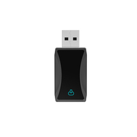 Adaptateur sans fil TrolinkTek B16P CarPlay & Android Auto, version améliorée 2025, format mini, 2-en-1, USB-A, certifié CE/RoHS, boîte AI pour voiture