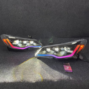 Faro LED RGB Modificado con Luz Diurna y Señales de Giro de 3 Lentes para Honda Civic FD2 8ª Generación 05-12 - Product Image 5