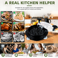 Outil à déchiqueter la viande, déchiqueteur manuel professionnel, base à ventouse, compatible lave-vaisselle, pour poulet, bœuf, nourriture pour animaux