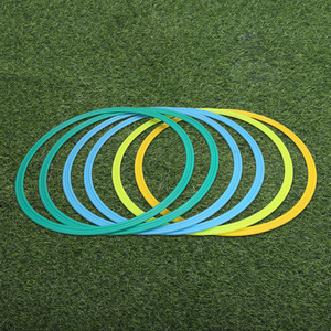 Anneaux de saut pour enfants Ruidongle, anneaux de jeu de la balle, anneaux de marquage pour l'entraînement de l'agilité et de la technique au football - Product Image 1
