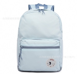 New Campus Student <b>Backpack</b> 18 In Unisex Large Capacity Everyday Use Solid Color Interior Zipper Pocket - Product Image 5
