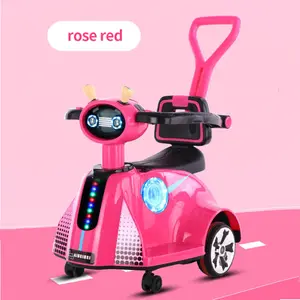 Voiture à roulettes électrique pour enfants, jouet en plastique, balançoire murale, pieds pour enfants de 2 ans, pas cher, conduite sur les voitures, 2022