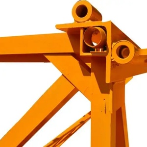 מנוף ענק מסדרת 6015 משומש, ערכת עליונה, 8 טון, פלדה, זרוע 60 מטר, מנוף גשר לבנייה, עם מנוע 4x2 קילוואט, נבדק ומאושר, מחיר - Product Image 6