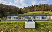 Villa de luxe moderne en acier léger, maison préfabriquée avec structure en acier, style de conception préfabriquée