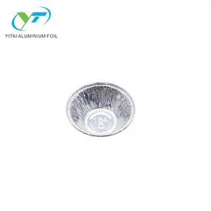 Manufacturers direct selling newly durable disposable aluminum foil container egg tart tray