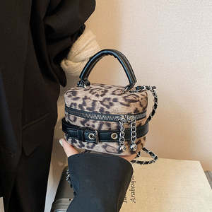 Sac bandoulière léopard 2026 pour femme, sac à main en velours pour femme, mini sac à bandoulière pour femme - Product Image 2