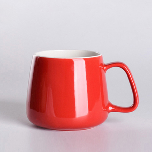 Taza de Café de Porcelana Barata al por Mayor de 400 ml, con Logotipo Personalizado Impreso, Estilo Barriga Grande, Negra, Regalo Promocional, Apta para Lavavajillas y <span class=keywords><strong>Microondas</strong></span> - Product Image 2