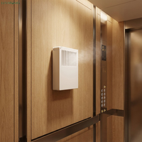 Désodorisant Commercial pour Ascenseurs 50ml, Distributeur d'Arômes Sans Eau en Plastique, Fonctionnement Silencieux 0dB, Boîtier Mural, Garantie 1 An