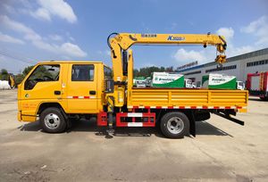 Grúa Montada en Camión Ligero JMC <span class=keywords><strong>de</strong></span> Doble Cabina, Motor Isuzu, Bomba Hidráulica, Capacidad <span class=keywords><strong>de</strong></span> 2-3 Toneladas, Pluma Telescópica, Venta Directa <span class=keywords><strong>de</strong></span> Fábrica - Product Image 4