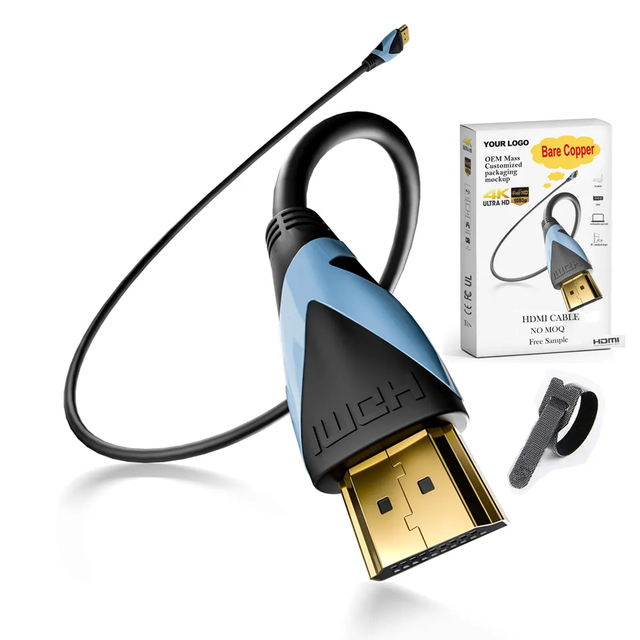 Wholesale 5M 4K High-Speed for Cable with Gold Plated Connectors PVC Jacket for Security Camera Projector & Monitor