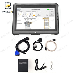 แท็บเล็ต F110 + ระบบเต็มรูปแบบสำหรับเครื่องมือโปรแกรมวินิจฉัย FUSO รุ่น MUT3 MUT III MTUiii สำหรับรถยนต์และรถบรรทุกมิตซูบิชิ - Product Image 1