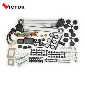 12V <span class=keywords><strong>VICTOR</strong></span>/OEM 브랜드 VT-500WM2 범용 2도어 파워 윈도우 개조 키트 모든 차종용 12개월 보증 플라스틱 금속 - Product Image 2