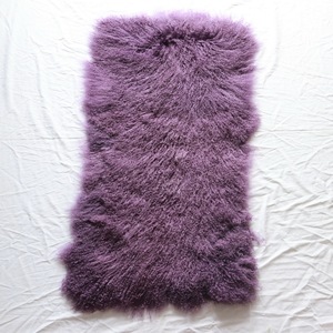 Luxurious 100% Long <strong>Curly</strong> Wool Sheepskin 60x120cm Tibetan Sheepskin Panel Custom Mongolian <strong>Lamb</strong> <strong>Fur</strong> Plate - Product Image 5