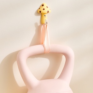 Wall Multi-Purpose Mushroom <b>Hooks</b> Cartoon Self-Adhesive <b>Hook</b> Kitchen Bathroom Storage <b>Shelf</b> Holder Stickers <b>Hook</b> - Product Image 3