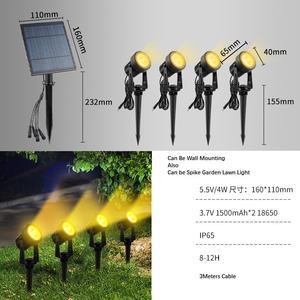 Luz LED Solar para Terraza, 2/4/6/8 Piezas, Resistente al Agua IP67, Luz Subterránea, Lámpara de Suelo para Exteriores, Foco para Patio y Escaleras - Product Image 6