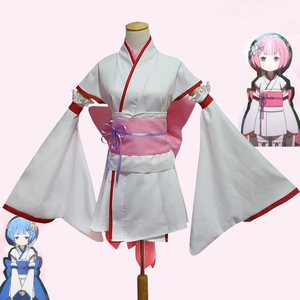 Disfraz de Kimono para Mujer de <span class=keywords><strong>Ram</strong></span> Rem Childhood <span class=keywords><strong>Re</strong></span> Zeroed Capítulo 11 - Product Image 5