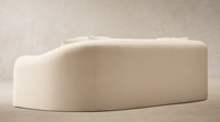Canapé rond en tissu, artisanat de luxe, moderne, confortable, pour salon, détente, personnalisation unique